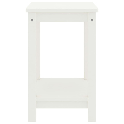 Szafka nocna, biała, 35x30x47 cm, drewno sosnowe