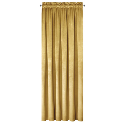 Zasłona Pierre musztardowa 140x300