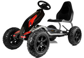 Gokart na Pedały B012 Pompowane Koła Czarny