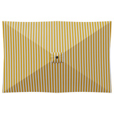 Parasol ogrodowy z podstawą 200 x 300 cm Poliester Prostokątny