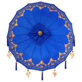 Baliński Parasol Niebieski 125 x 125 x 260 cm