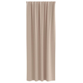 Firany blackout z kółkami 2 pcs Ciemnoszary 245 x 140 cm