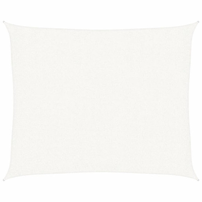 Żagiel przeciwsłoneczny, 160 g/m?, biały, 2,5x3 m, HDPE