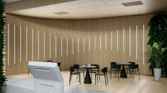 Profil LED LUMINES typ W srebrny anodowany 1 m