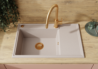 Zlewozmywak Felicja 79L 02 / beż piaskowy