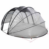 Namiot basenowy przezroczysty 538 x 440 x 204 cm PVC