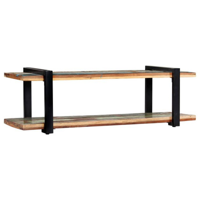 vidaXL Szafka pod TV, 130 x 40 x 40 cm, lite drewno z odzysku
