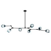 Lampa sufitowa Abigali SMOKEY 9xE27