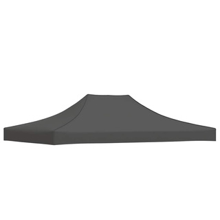 Dach do namiotu imprezowego, 4 x 3 m, antracytowy, 270 g/m?