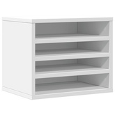 Organizer na biurko, biały, 36x26x29,5 cm