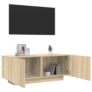 Szafka pod telewizor, dąb sonoma, 100x35x40 cm