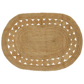 Dywany pokojowe naturalny 122 x 183 cm Juta