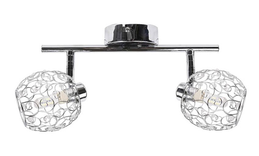 Lampa sufitowa Horus listwa regulowana 2-punktowa do kuchni metalowa