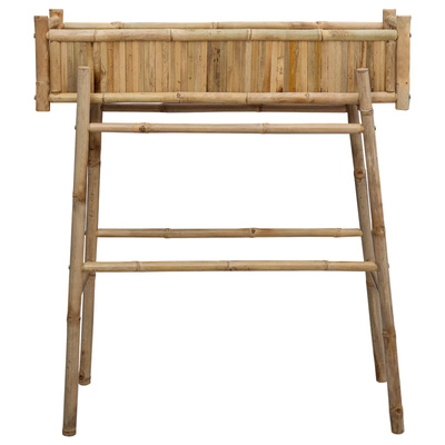 Doniczka ogrodowa z uchwytem Naturalny 100 x 38 x 114 cm Bambus