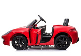 Auto na akumulator YSA021A Światła LED MP3 Czerwony Lakierowany