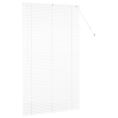 Żaluzje weneckie Biały 175 x 105 cm Aluminium