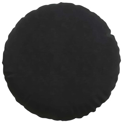 Poduszki na siedziska 2 pcs Czarny ?50 x 19 cm Aksamit