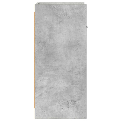 Bufet Betonowy szary 40 x 36 x 80 cm Drewno inżynieryjne