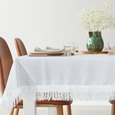 Obrus Jasper biały 140x260