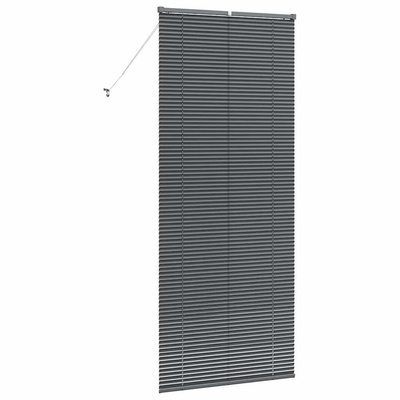 Żaluzje weneckie Ciemnoszary 220 x 95 cm Aluminium