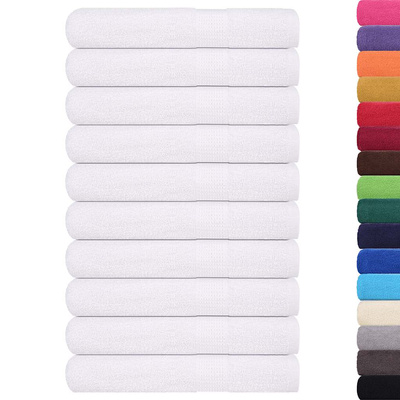 Ręczniki, FROGN, 10 szt., białe, 100x200 cm, 360 g/m?