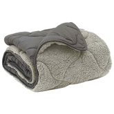 Kołdra na cały rok Kwiłtowany Jasnoszary 200 x 240 cm