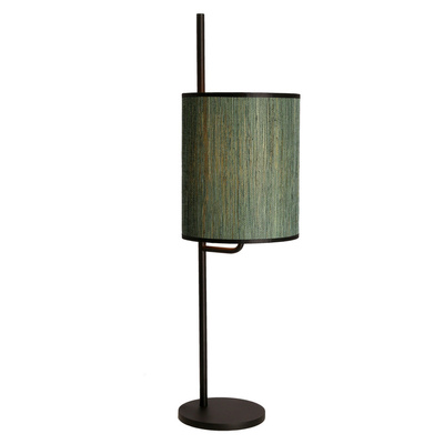 Bendi lampa stołowa czarna Abażur zielony 41-25289