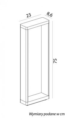 Lampa ogrodowa stojąca FLS-750