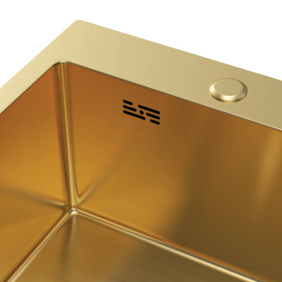 Zlewozmywak stalowy RUBEN gold