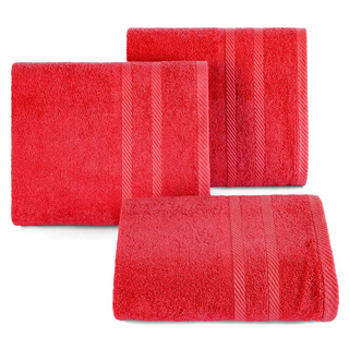 Ręcznik Milo czerwony 100x150