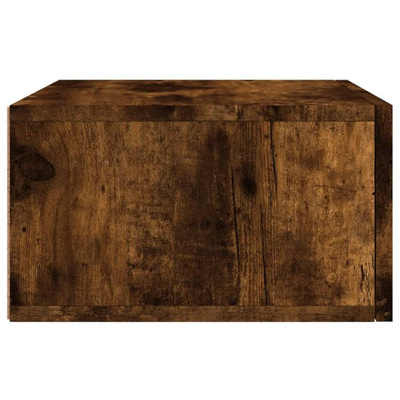 vidaXL Wiszące szafki nocne, 2 szt., przydymiony dąb, 35x35x20 cm wariant 4