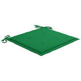 vidaXL Składane krzesła ogrodowe, 4 szt., poduszki, drewno akacjowe