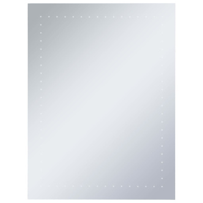vidaXL Ścienne lustro łazienkowe z LED, 60 x 80 cm