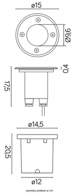 Lampa najazdowa 5725 C