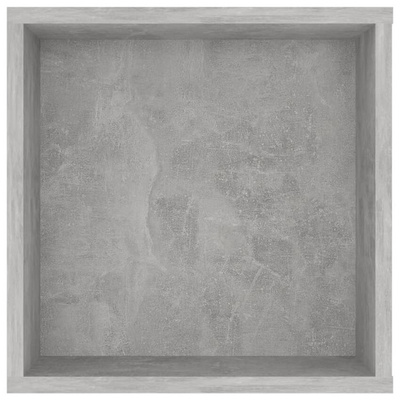 vidaXL Wisząca szafka pod TV, szarość betonu, 102x35x35 cm