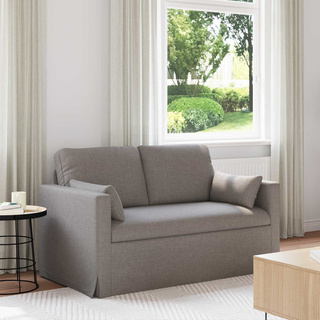 Sofa Ciemnoszary 139 x 78 x 80 cm tkanina