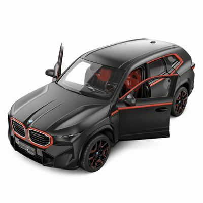 Auto BMW XM Samochód Zdalnie Sterowany RC Rastar Czarne 1:14
