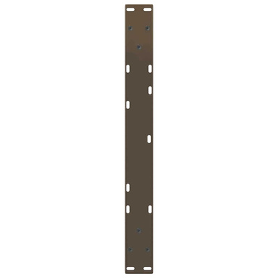 Nogi do stolika kawowego w kształcie litery V 2 szt. Naturalna stal 60x(30-31,3) cm Stal