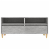Szafka pod TV, szarość betonu, 100x34,5x44,5 cm vidaXL