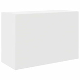 Wisząca szafka łazienkowa, biała, 60x25x40 cm