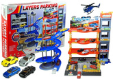 Parking Poziomowy Tor Winda 4 Autka Helikopter