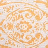 vidaXL Dywan zewnętrzny, żółty, 140 x 200 cm, PP