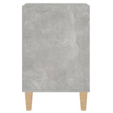 vidaXL Szafka pod TV, szarość betonu, 100x35x55 cm