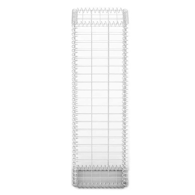 Kosz gabionowy z pokrywami, drut galwanizowany, 100x30x30 cm