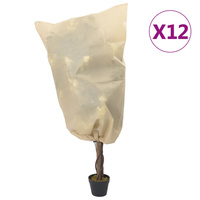 Kaptury na rośliny, ze ściągaczami, 12 szt., 70 g/m?, 0,8x1,2 m