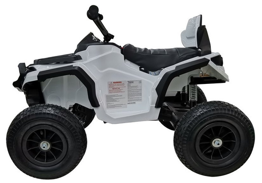 Quad na Akumulator BDM0906 Pompowane Koła Światła LED MP3 Biały