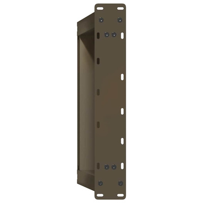 Nogi do stolika kawowego w kształcie litery U 2 szt. Naturalna stal 70x(42-43) cm Stal
