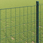 Ogrodzenie Euro 1,2 x 25 m Żelazo pokryte PVC zielony