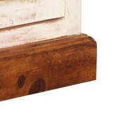 vidaXL Szafka pod TV, lite drewno Sheesham i mango, 120x30x40 cm