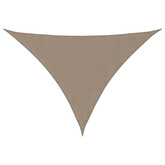 Trójkątny żagiel ogrodowy, tkanina Oxford, 3,5x3,5x4,9 m, taupe
